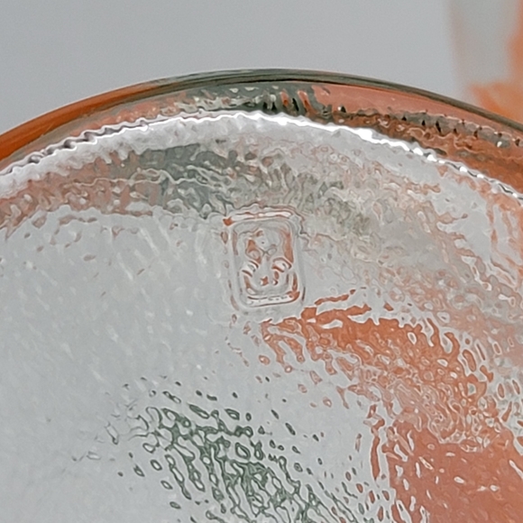 (2) Vtg Anchor Hocking Glass Orange Juice Carafe - Picture 9 of 12